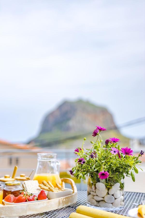 Monemvasia Modern Flat With Panoramic Sea View Екстериор снимка