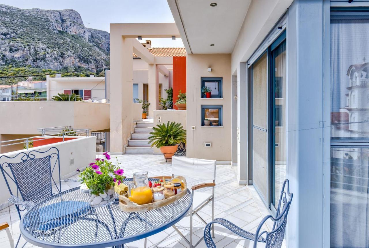 Monemvasia Modern Flat With Panoramic Sea View Екстериор снимка